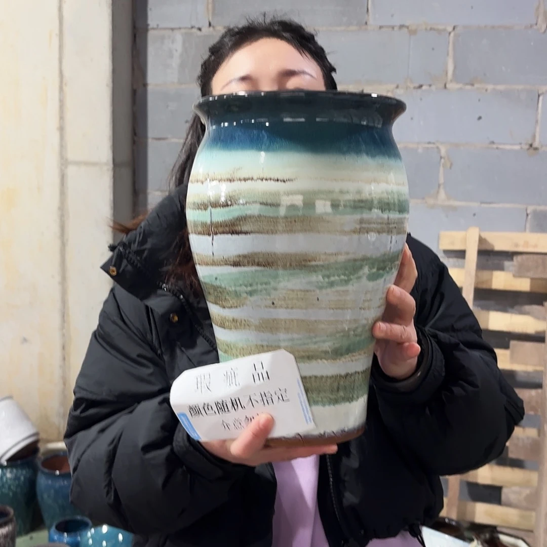 瑕疵一个高32/20红陶