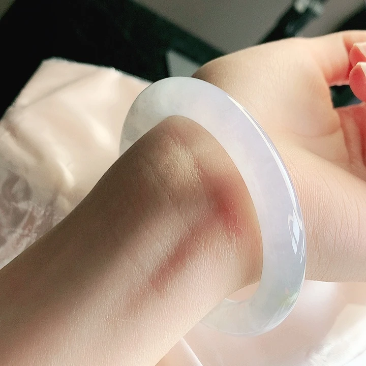 翡翠未镶嵌手镯缅甸天然A货翡翠