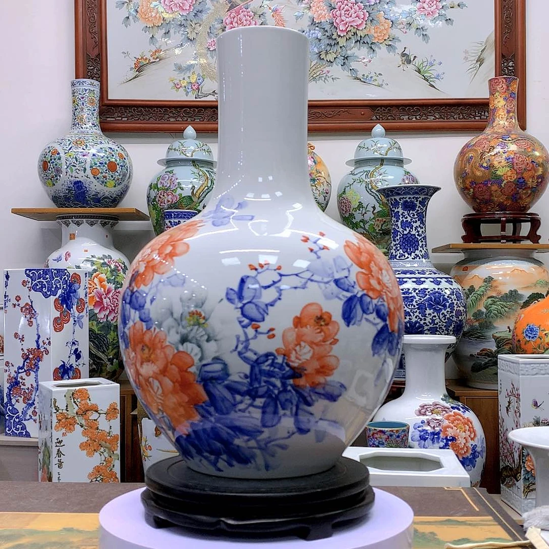 陶瓷确保手工手绘作品