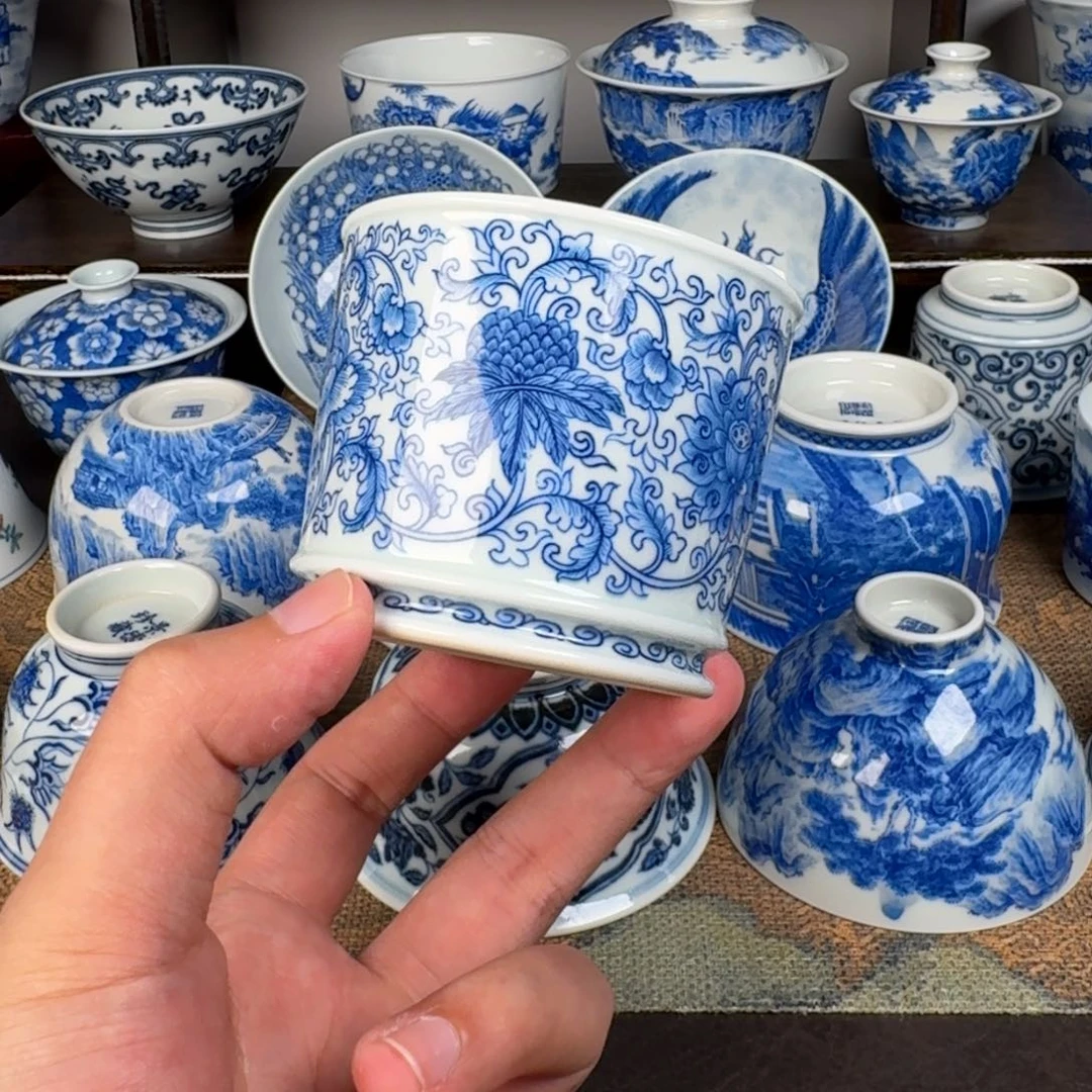 现代手工手绘茶器