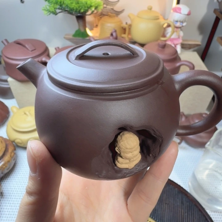 原矿紫泥175cc壶有洞天