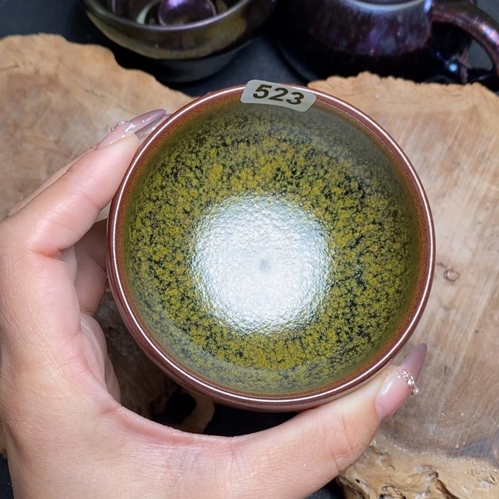 茶盏建窑建盏主人杯523