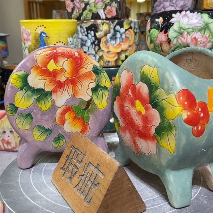 景德镇艺术手绘作品