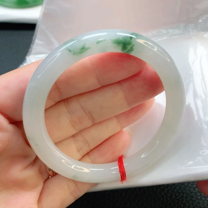 未镶嵌手镯翡翠52圆