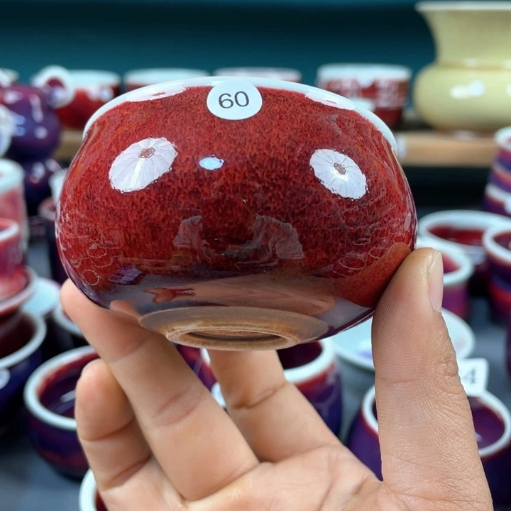 瓷片纯手工制作……