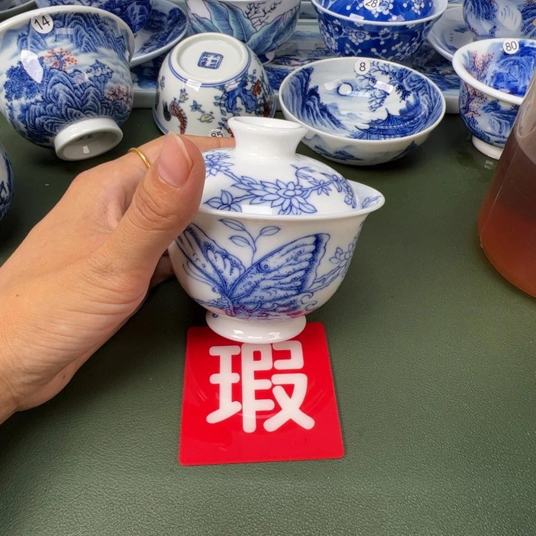 木木景德镇纯手工纯手绘茶具46