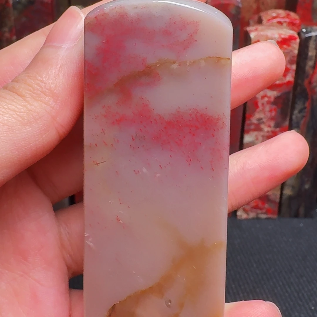 昌化石印石精品昌化鸡血石