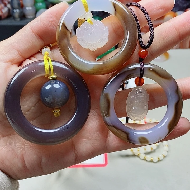 未镶嵌吊坠(不含链)玛瑙/玉髓伦****哥