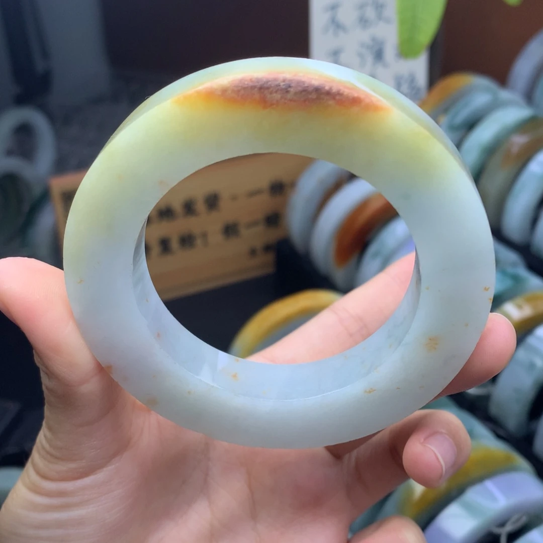未镶嵌手镯定制翡翠定制不退不换