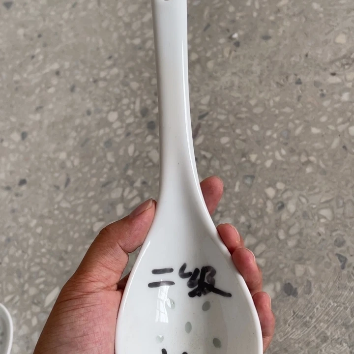 摆件景德镇高温细白瓷餐具
