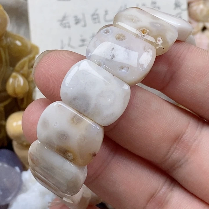 颈饰未镶嵌硅化珊瑚（珊瑚玉）婕