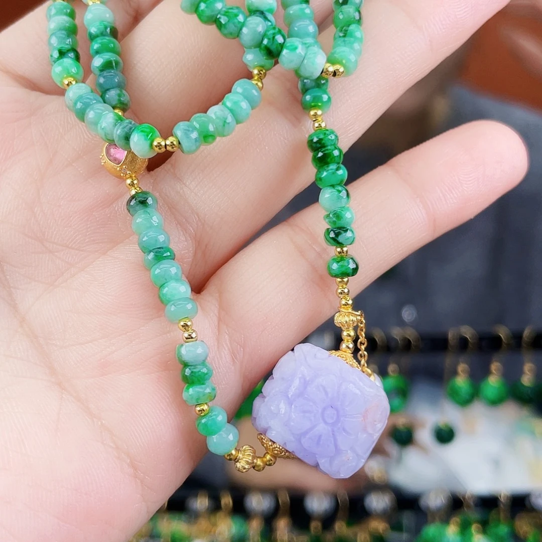 翡翠未镶嵌耳饰饰品