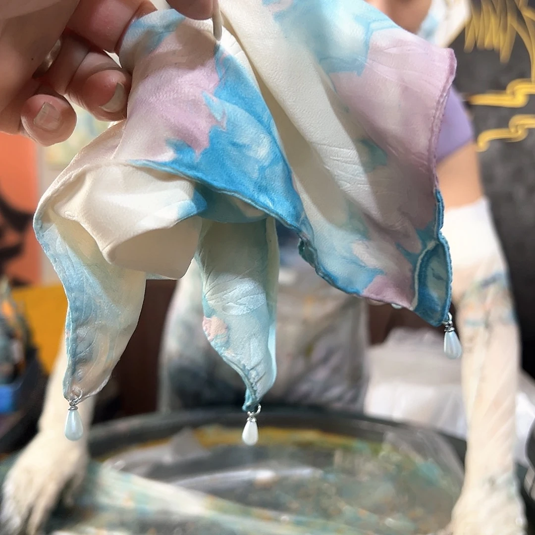 723珍珠发圈手作