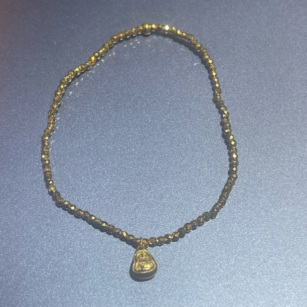 足金手链 足金999蹦迪平安顺遂手链 B4