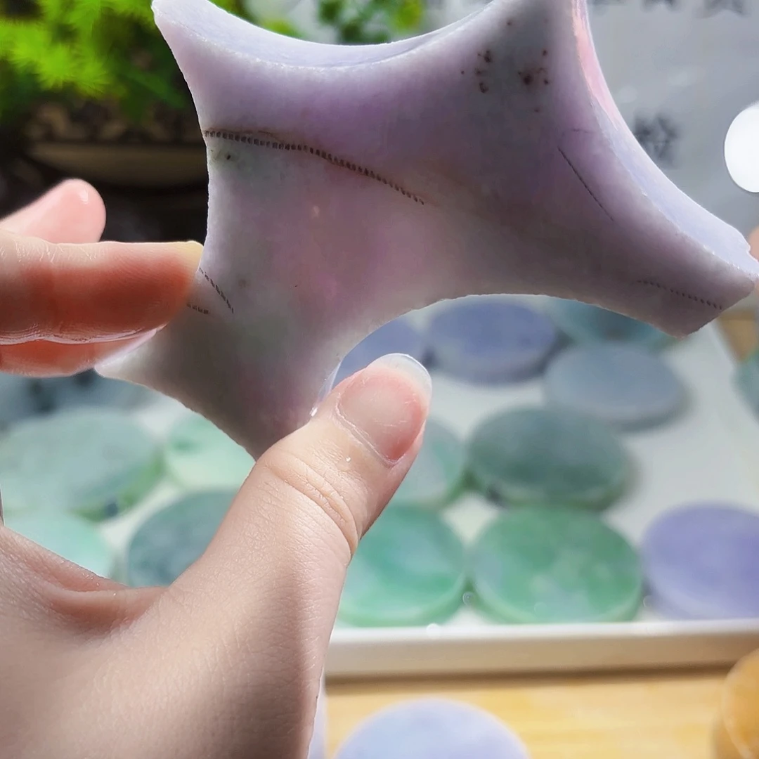 翡翠未镶嵌颈饰翡翠A货丹