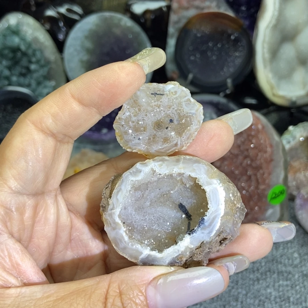 紫晶摆件未镶嵌水晶