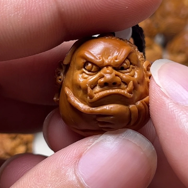 腾***越手串橄榄核鬼王单颗