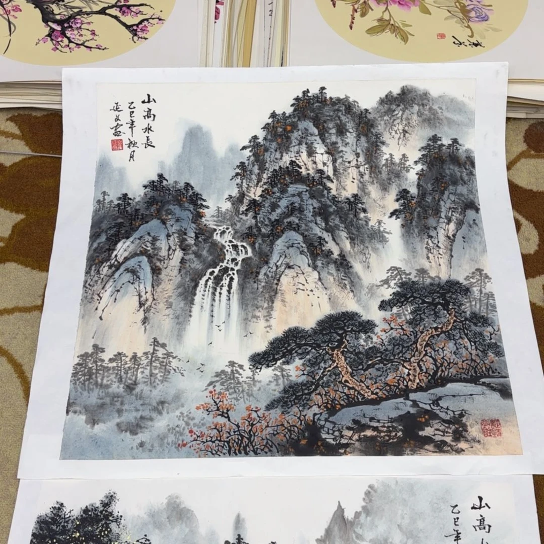 乐***新国画国画崔延文老师作品刘