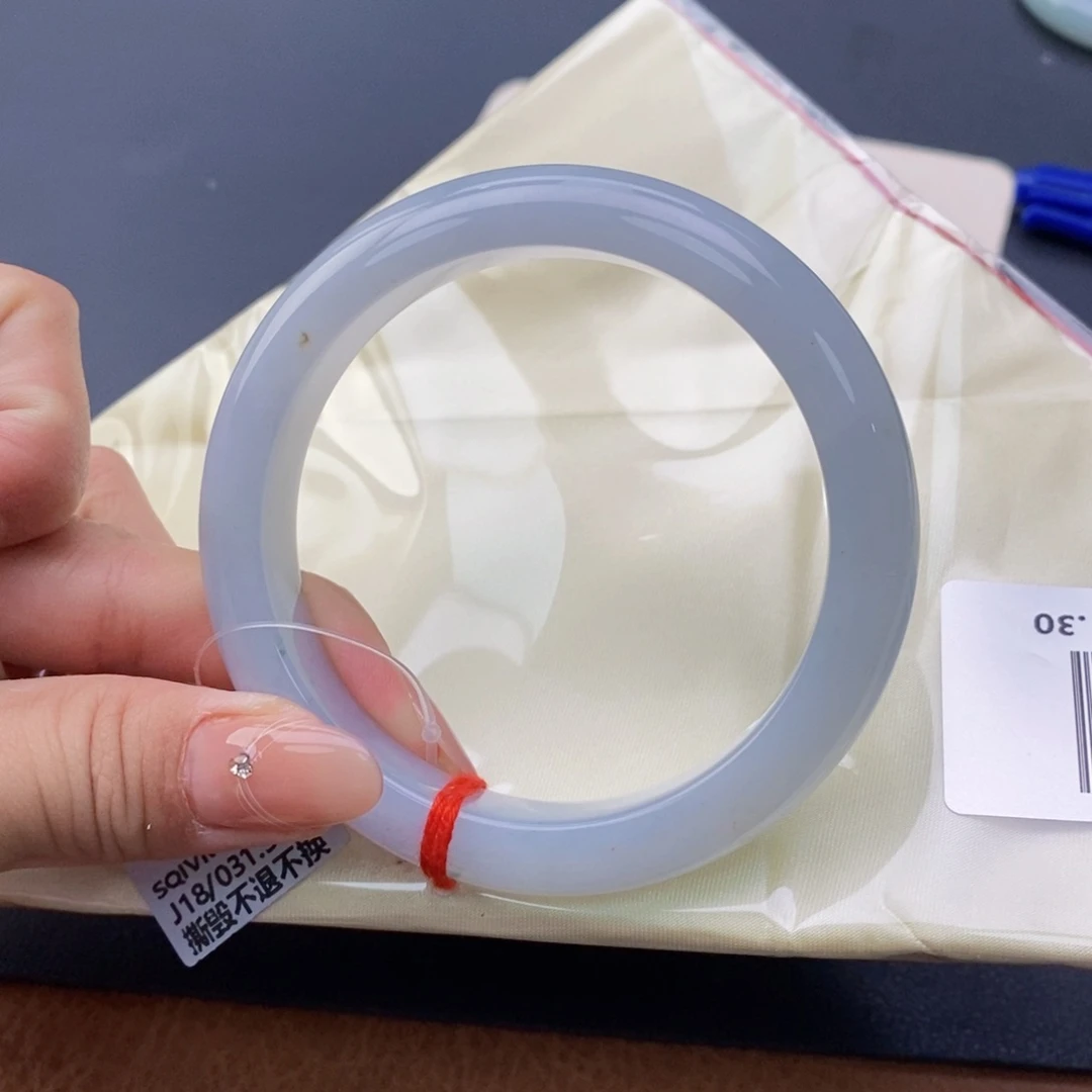 翡翠手镯未镶嵌60正圈