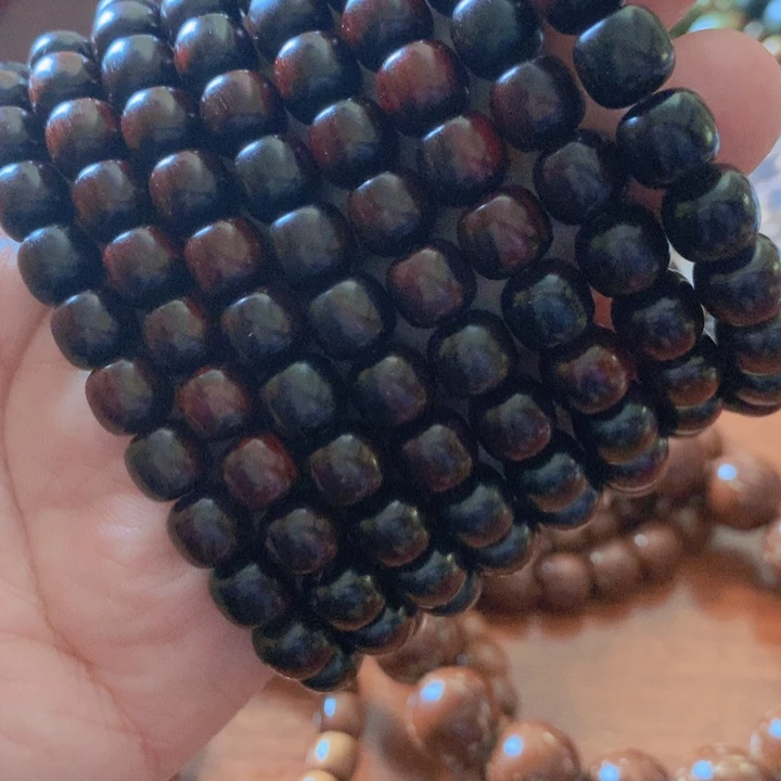 木保真正宗小叶紫檀9-10老型一串