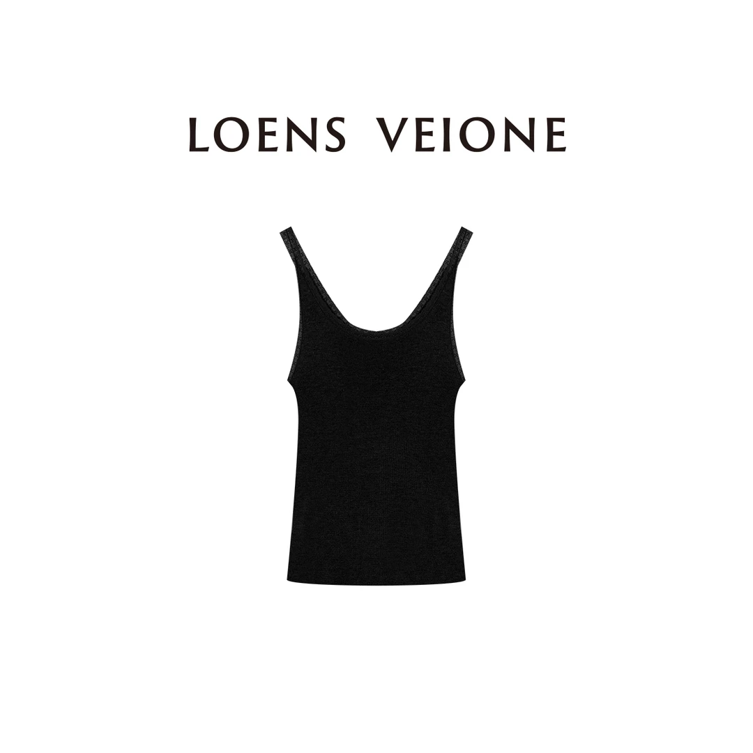LOENS VEIONE/罗拉【诺诺】高级感背心吊带24CVDI0097N