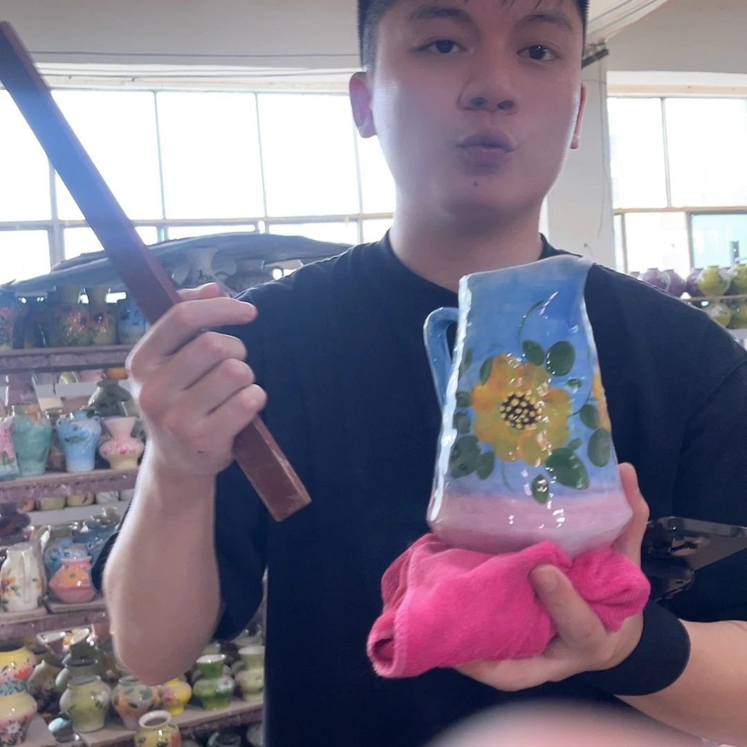陶瓷手工手绘到手一个50-38