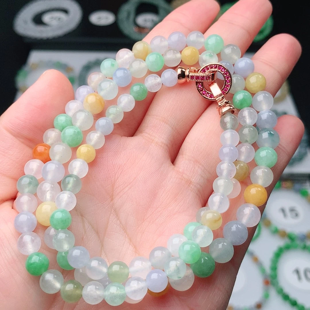 翡翠手串未镶嵌翡翠