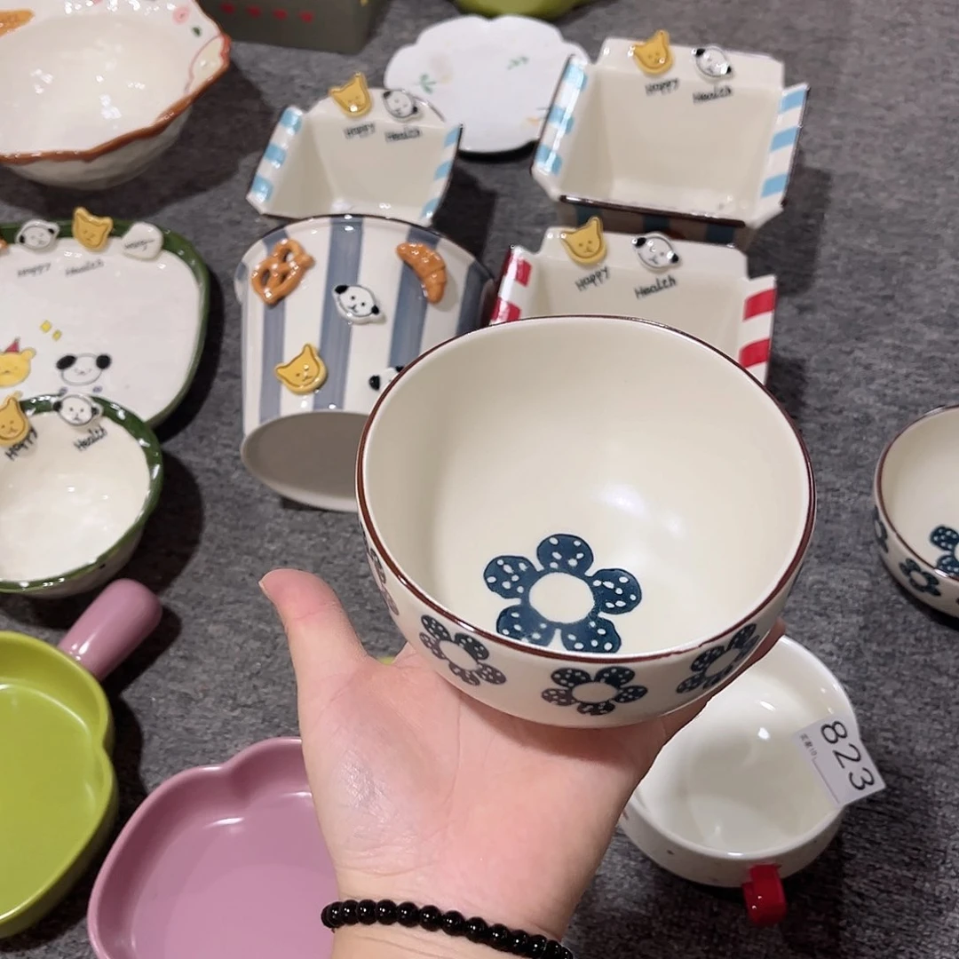 大蓝朵陶瓷餐具陶瓷