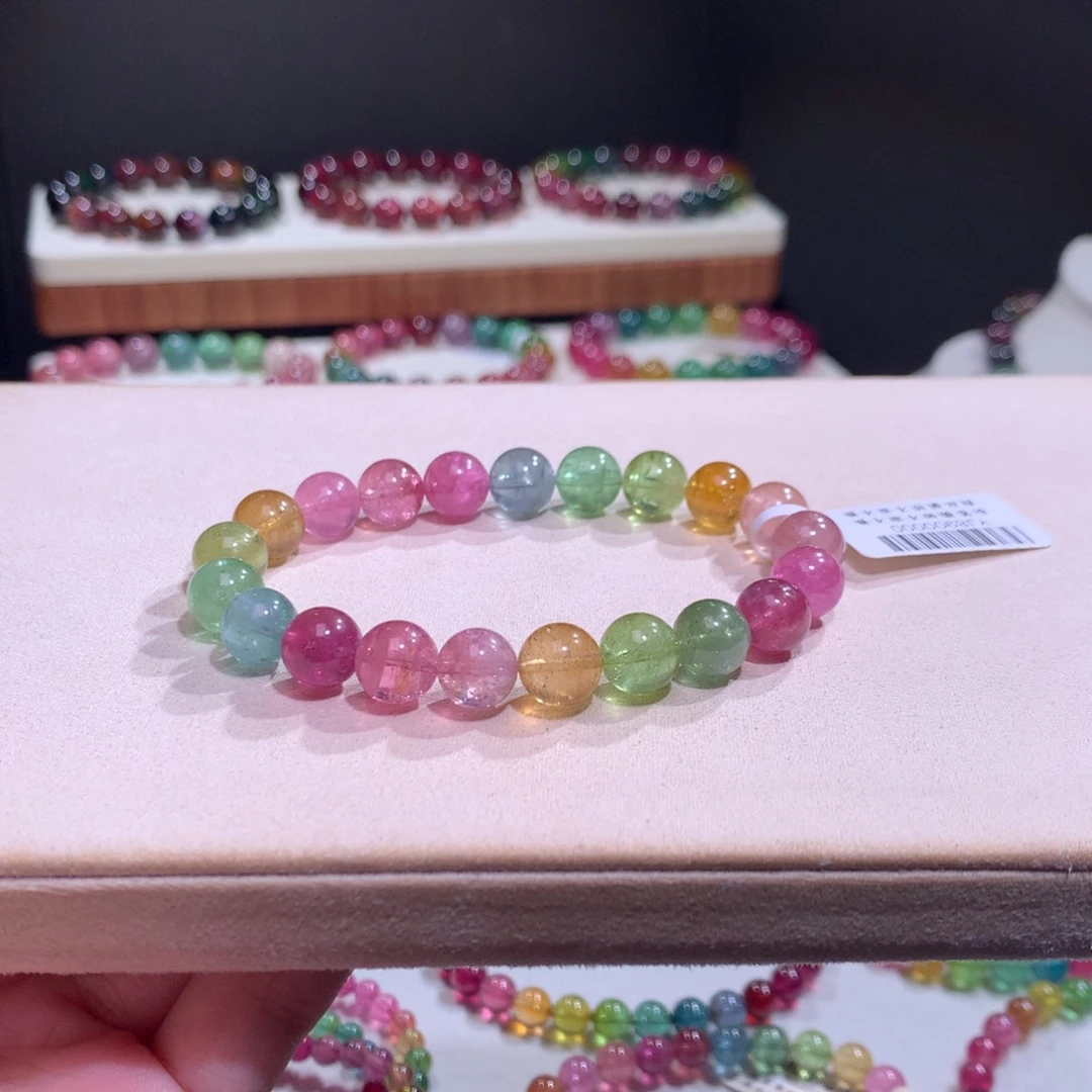 未镶嵌手链碧玺碧玺