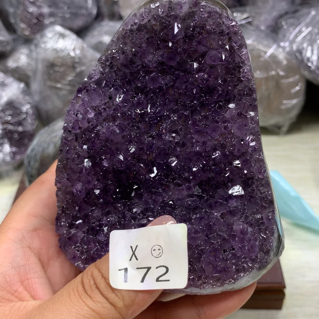 未镶嵌紫晶大型摆件（非配饰）淇***帽