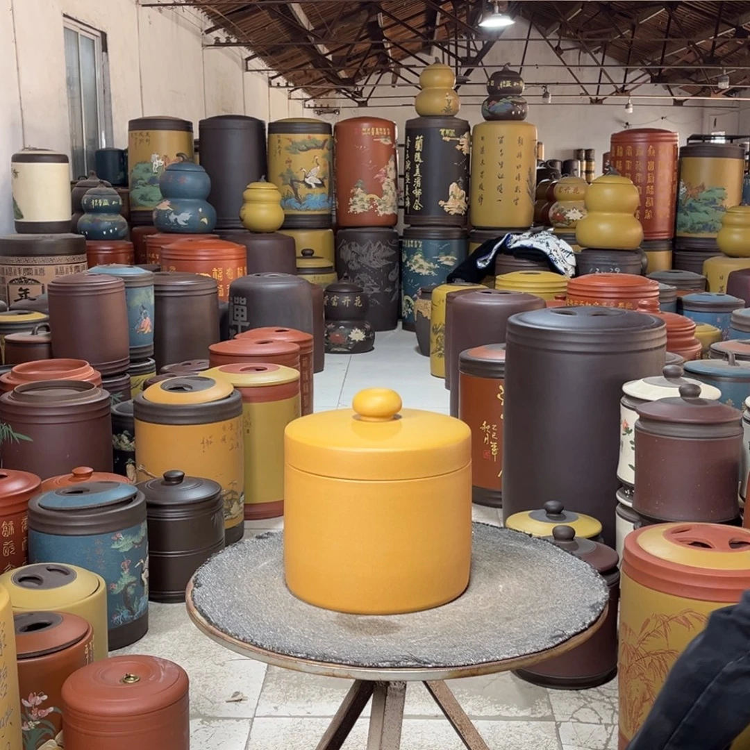 紫砂茶叶罐茶叶罐