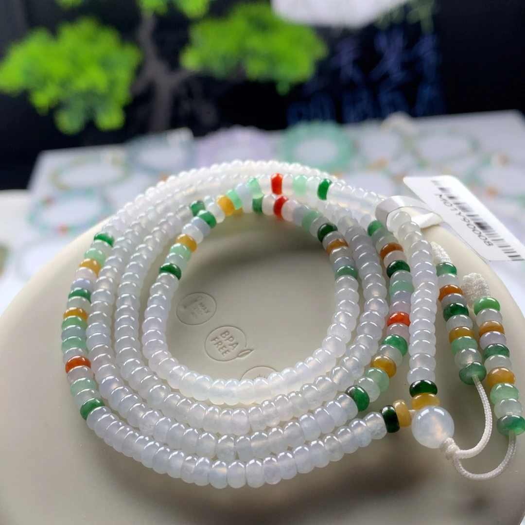 翡翠未镶嵌手链卡4