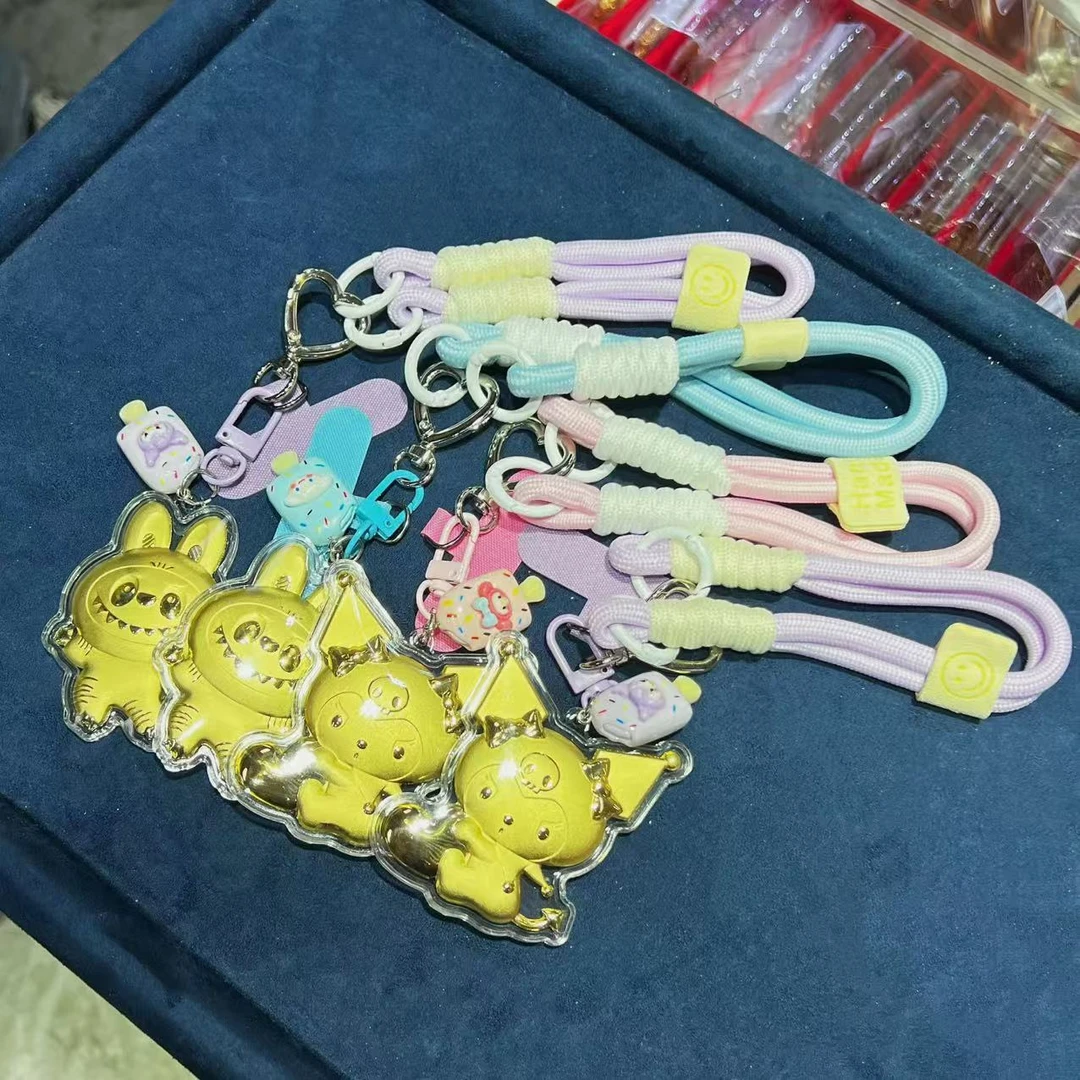【深圳水贝X】【三丽欧 拉布布、库洛米、猫猫、美乐蒂】钥匙手机包挂件
