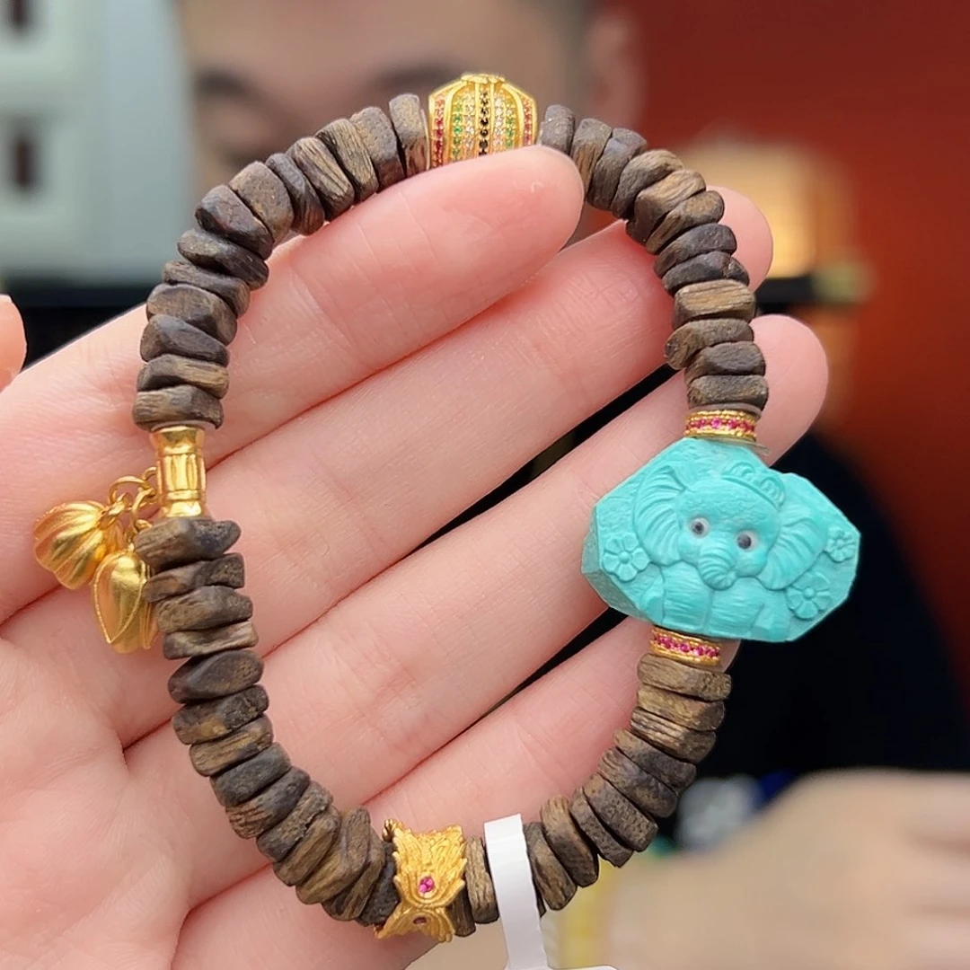 未镶嵌绿松石珠宝奇石