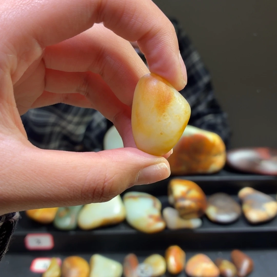 和田玉未镶嵌挂件18.7