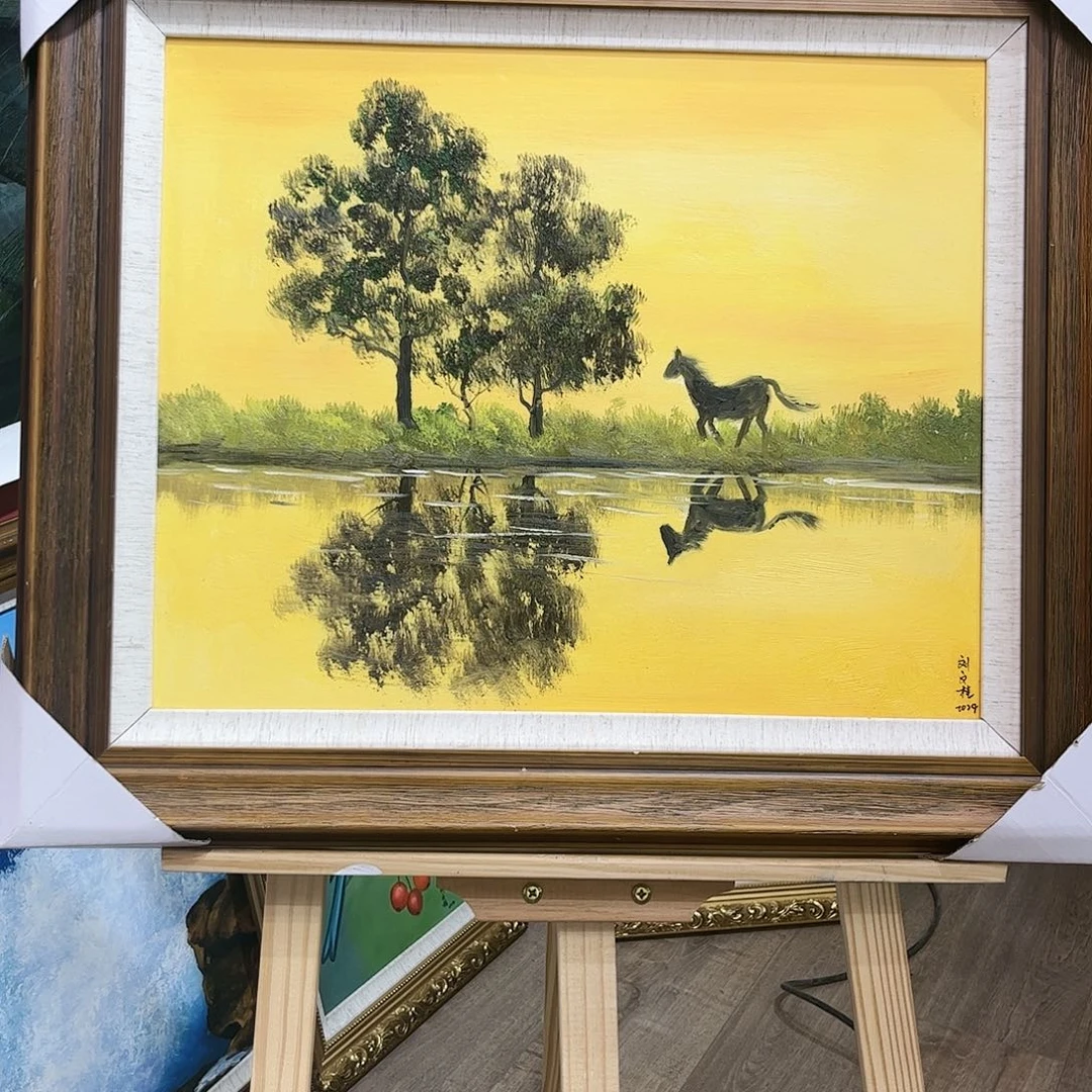 油画刘文桂油画作品