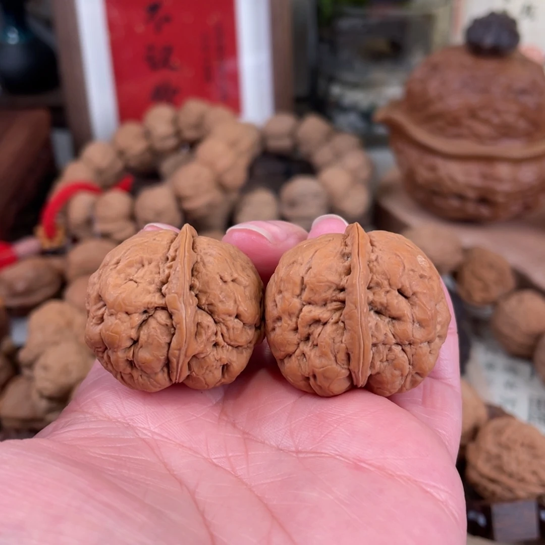 文玩核桃把件我***吖肌肉蟾32尺