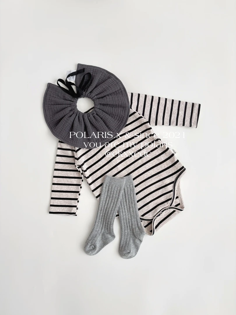 兔耳朵 | ins男女宝北欧兔子耳朵套头长袖包屁衣哈衣