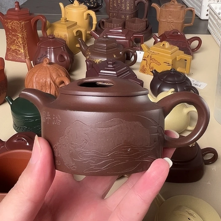 茶壶紫砂宜兴紫砂壶35