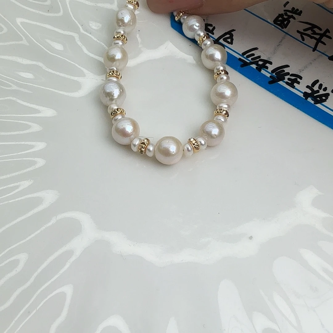 未镶嵌颈饰淡水珍珠