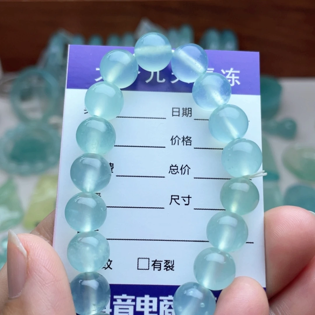 蛇纹石玉未镶嵌手链