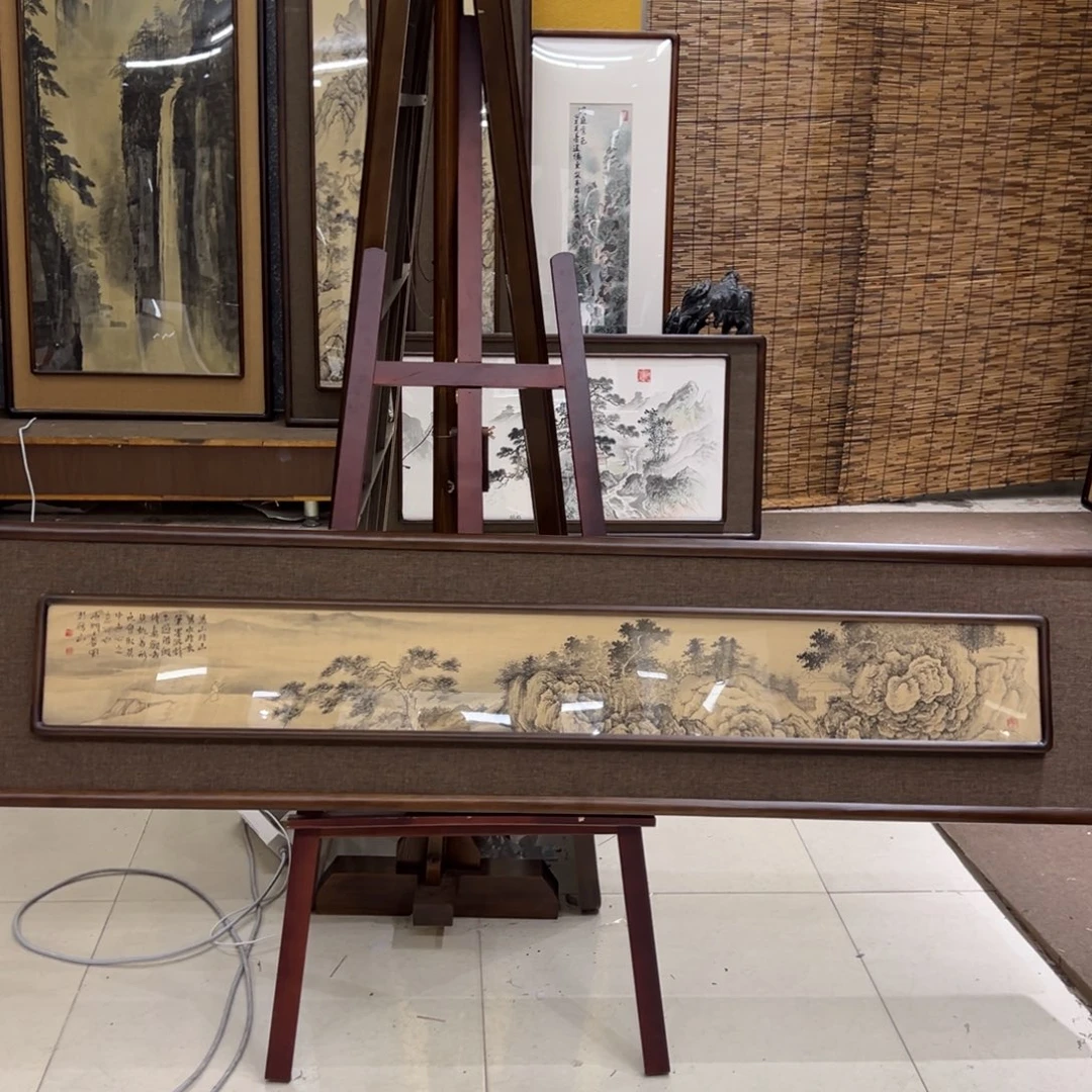 姗***迟国画亲笔手绘作品