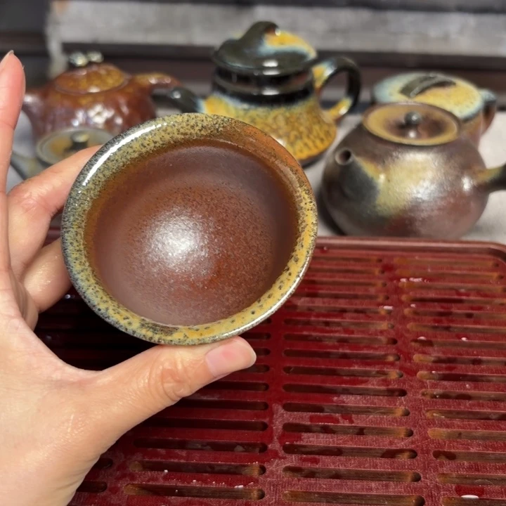 茶杯紫砂小将军抔80 C