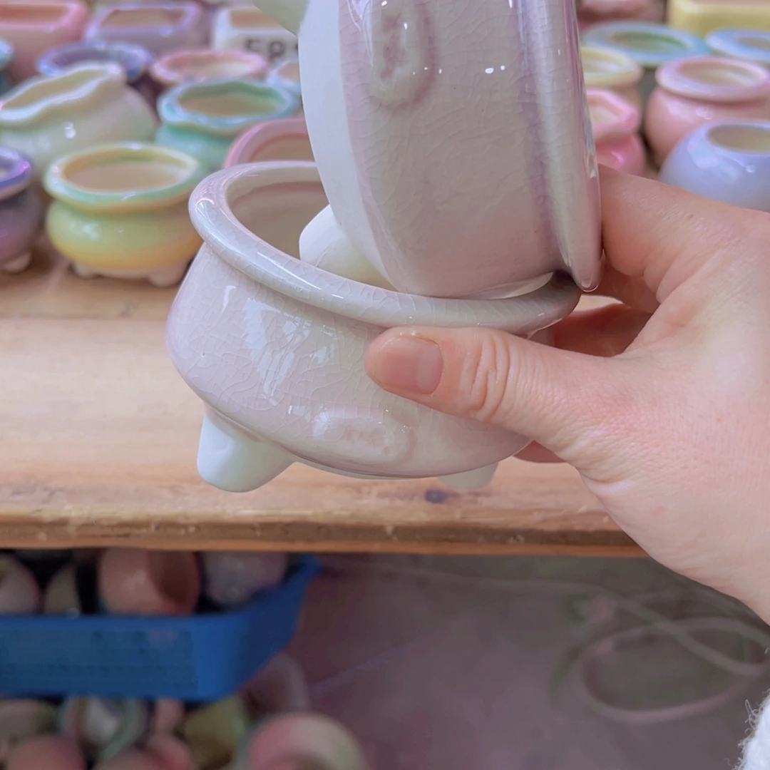 陶瓷花盆当场凑满12包邮