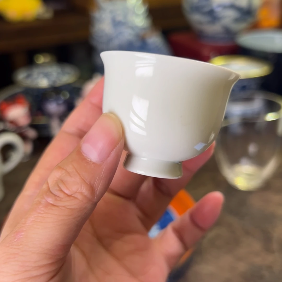 尘***童普洱杯景德镇纯手工陶瓷