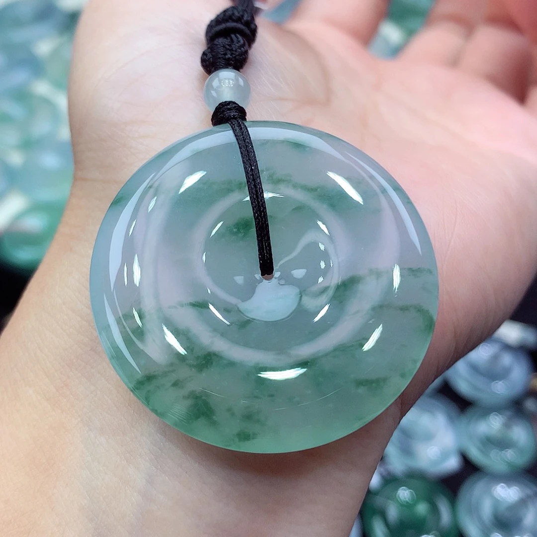 颈饰未镶嵌翡翠编号81-尺寸38:6.5