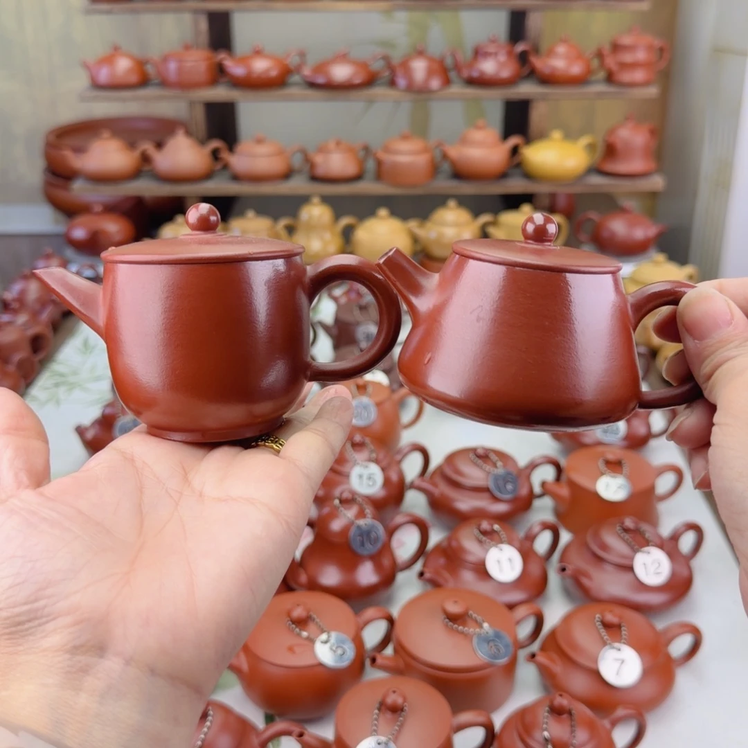 廖***生茶壶紫砂大红袍石瓢和大红袍汉瓦110