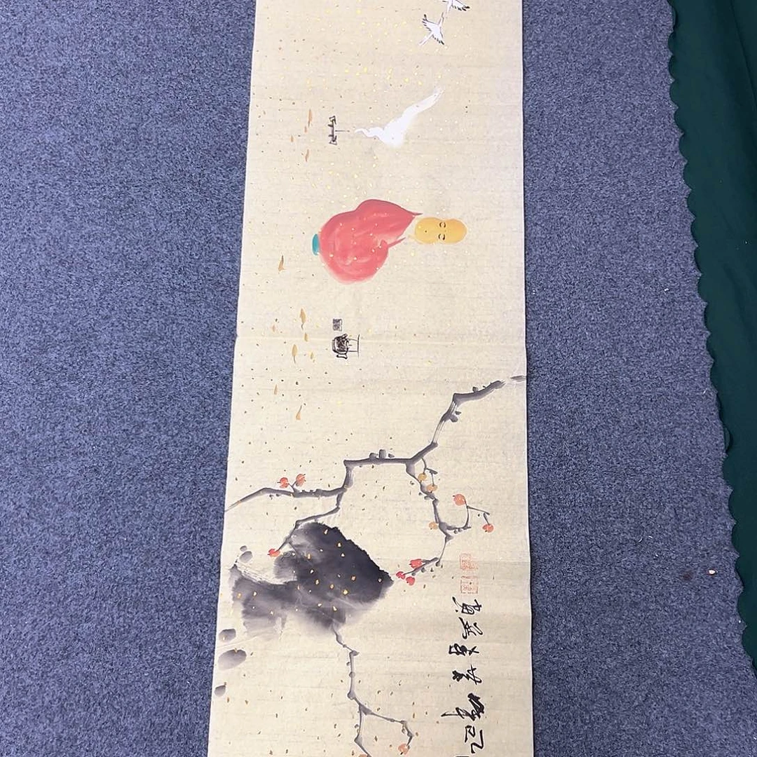 国画宣纸国画纯手绘作品