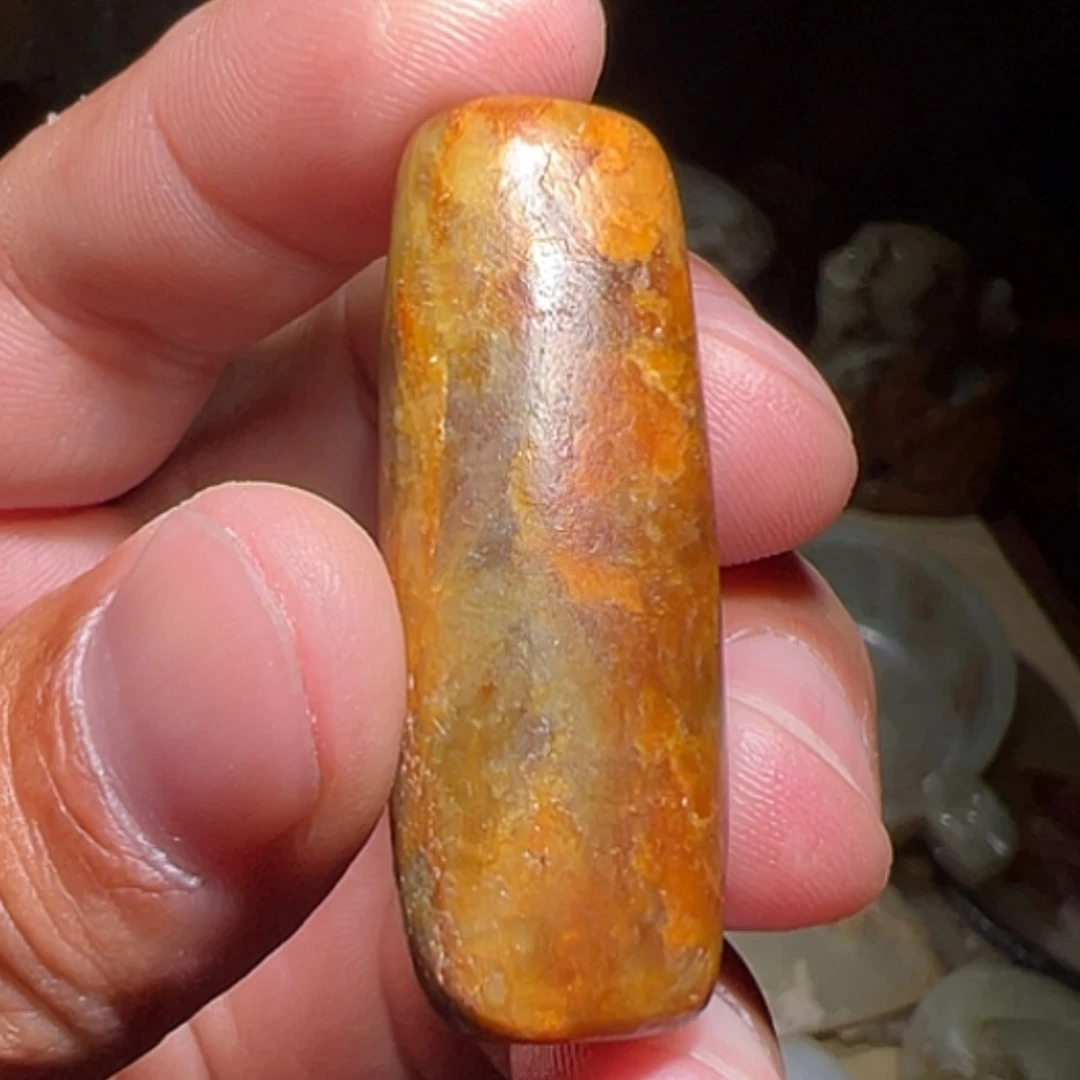 【闪购商品】和田玉（糖玉）颈饰未镶嵌喀****饺