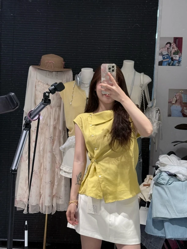 「孤品扣号」高级感小洋装短裤套装女2025夏季新款时尚裤装两件套